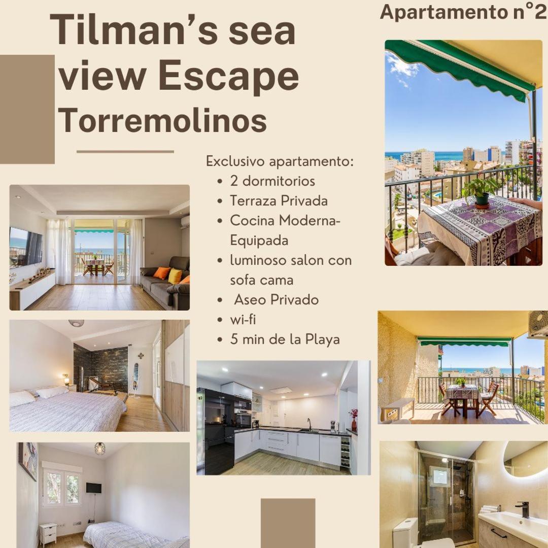 Frida'S Home-Sea View Terrace Torremolinos Exterior foto